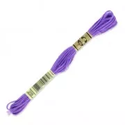 Hilo para bordar DMC Mouliné Spécial 117 MC Morado (208) x8m