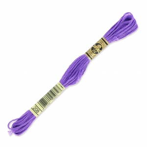 Hilo para bordar DMC Mouliné Spécial 117 MC Morado (208) x8m