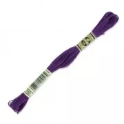 Hilo para bordar DMC Mouliné Spécial 117 MC Aubergine (550) x8m