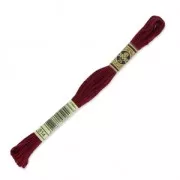 Hilo para bordar DMC Mouliné Spécial 117 MC Granate (814) x8m