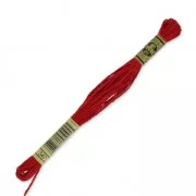 Hilo para bordar DMC Mouliné Spécial 117 MC Rojo Paris (347) x8m