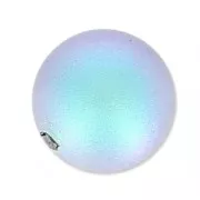 Crystal - Cuenta nacarada PureCrystal mitad-perforada 5818 8 mm Iridescent Light Blue Pearl Cuenta nacarada PureCrystal mitad-perforada 5818 8 mm Iridescent Light Blue Pearl