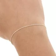 Cadena Paloma 0.7 mm de Plata 925 x1m