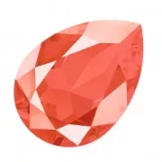 Cabuchón PureCrystal 4320 14x10 mm Crystal Light Coral x1