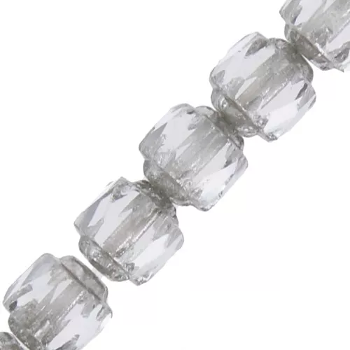 Facetadas Antiguas 6 mm Crystal x20