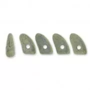 Cuentas de vidrio Prong Beads 1 agujero 3x6 mm Poppy Seed Pacifica x5g