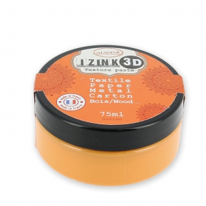 Pintura tejido Aladine pâte 3D Izink  Safran x75ml