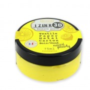 Pintura para tela Aladine arcilla 3D Izink  Nacarada Pearly Citronella x75ml|raw }}