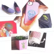 Pintura para tela Aladine arcilla 3D Izink Nacarada Pearly Citronella x75ml