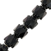 Facetadas Antiguas  6 mm Jet x20