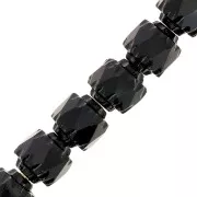 Facetadas Antiguas  6 mm Jet x20