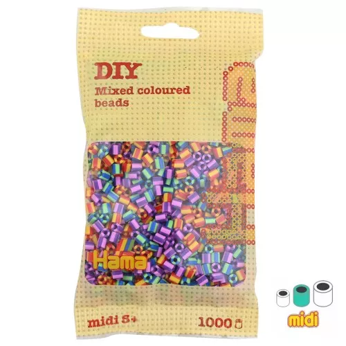 Cuentas Hama Beads MIDI Beads Multicolor (n°92) x1000