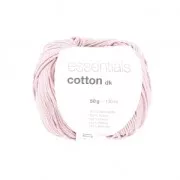 Lana Essentials Algodón Dk Smokey Rosa x50g