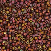 Miyuki Delica 15/0 DBS1013 -  Metallic Tea Berry Gold Iris x5g