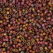 Miyuki Delica 15/0 DBS1013 -  Metallic Tea Berry Gold Iris x5g