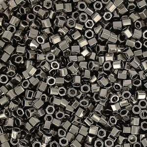 Miyuki Delica 15/0 Hex Cut DBSC0021 - Nickel Plated x5g
