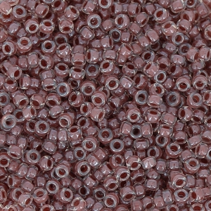 Rocalla Miyuki 15/0 224 - Crystal Lined Cocoa x8g