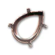 Engaste 4320 pera 18x13 mm cobrizo