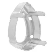 Engaste PureCrystal 4320 pera 18x13 mm plateado