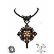 Cuentas de vidrio checa Honeycomb Jewel 6 mm Crystal Full Dorado x20