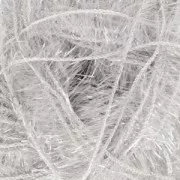 Creative Bubble - Hilo para ganchillo para estropajos Color Plateado x50g