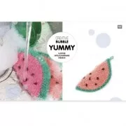 Creative Bubble - Hilo para ganchillo para estropajos Banco Rosa x50g