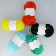 Creative Bubble - Hilo para ganchillo para estropajos Verde x50g