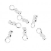 Mini terminal 0.5 à 0.9 mm de Plata 925 x6
