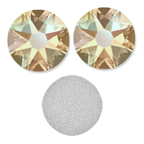 Strass para pegar PureCrystal 6 mm Silk Shimmer x10