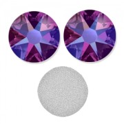 Strass para pegar PureCrystal 6 mm Fuchsia Shimmer x10