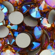 Strass para pegar PureCrystal 4 mm Topaz Shimmer x36