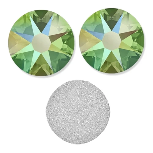 Strass para pegar PureCrystal 2088 3 mm Peridot Shimmer x36
