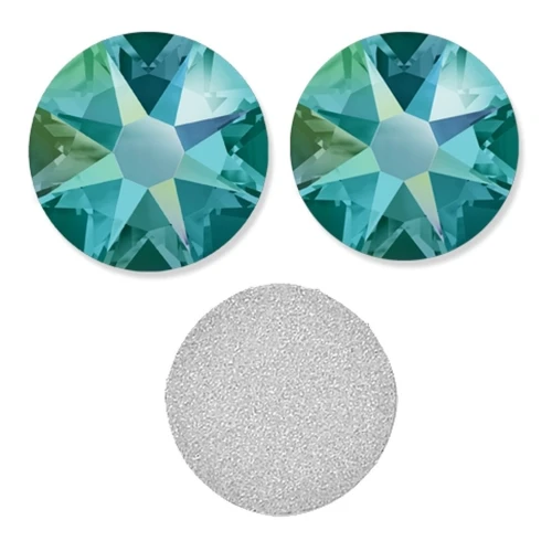 Strass para pegar PureCrystal 2088 3 mm Blue Zircon Shimmer x36