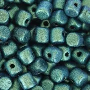 Minos® par Puca® 2.5x3 mm Green Turquesa Metallic Mat x5g