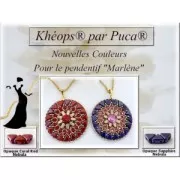 Arcos® por Puca® 5x10 mm Beige Metallic Mat x10g