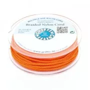 Hilo nylon trenzado europeo Griffin 0.3 mm Naranja x25m