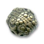 Redonda metal color bronce  10 mm x1