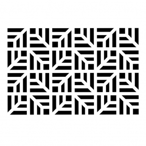 Plantilla decorativa Home deco 10x15 cm Fondo follaje geométrico