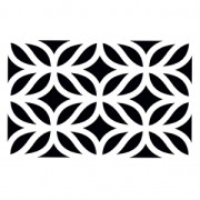 Plantilla decorativa Home deco 10x15 cm Fondo hojas jungla|raw }}