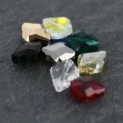 Barroco bead PureCrystal 5058 14 mm Aquamarine x1