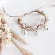 Bobina de hilo encerado Linhasita para micro macramé 1 mm - Blanco (BCO ALV) x168m