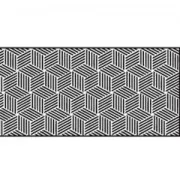 Rodillo para textura de madera para arcilla polimérica 100x15mm diseño cubes 3D