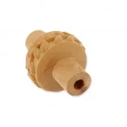Rodillo para textura de madera para arcilla polimérica  15x38 mm hojas de vigne