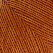 Bobina de hilo encerado Linhasita para micro macramé 1 mm - Marrón camel (498) x168m