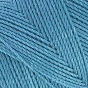 Bobina de hilo encerado Linhasita para micro macramé 1 mm - Azul claro (606) x168m