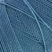 Bobina de hilo encerado Linhasita para micro macramé 1 mm - Azul Denim (119) x168m