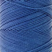 Bobina de hilo encerado Linhasita para micro macramé 1 mm - Azul (692) x168m