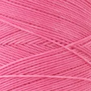 Bobina de hilo encerado Linhasita para micro macramé 1 mm - Rosa (915) x168m