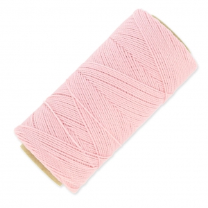 Bobina de hilo encerado Linhasita para micro macramé 1 mm - Baby Pink (239) x168m
