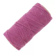 Bobina de hilo encerado Linhasita para micro macramé 1 mm - Fucsia (899) x168m